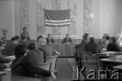 1992, prawdopodobnie Grozny, Czeczeńska Republika Iczkerii.
Obrady polityków czeczeńskich.
Fot. Mikołaj Nesterowicz, zbiory Ośrodka KARTA