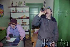 1997, Zagórki, woj. słupskie, Polska.
Realizacja filmu dokumentalnego 