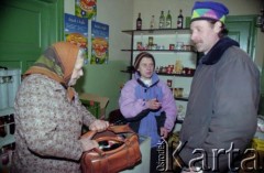 1997, Zagórki, woj. słupskie, Polska.
Realizacja filmu dokumentalnego 