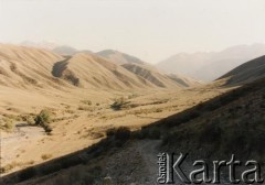 Lata 90., Kazachstan.
Górska dolina.
Fot. Mikołaj Nesterowicz, zbiory Ośrodka KARTA