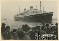 21 kwietnia 1936, Gdynia, woj. pomorskie, Polska.
Pierwszy rejs wycieczkowy transatlantyka MS 