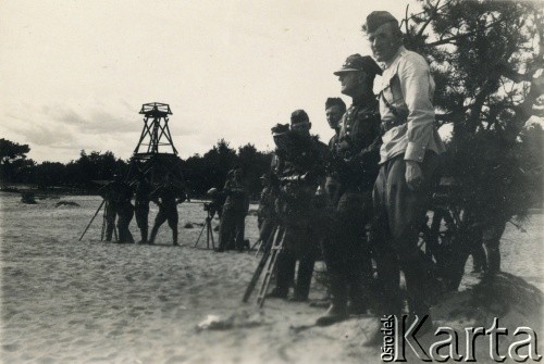 1930-1938, Polska.
Manewry wojskowe 28 pułku Korpusu Ochrony Pogranicza 