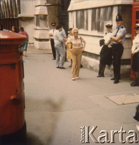 1984, Londyn, Anglia, Wielka Brytania.
Demonstracja zorganizowana przed budynkiem redakcji gazety 