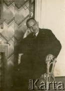 Lata 30., Stanisławów, Polska.
Franciszek Kotlarczuk, ojciec Danuty Jabłońskiej z domu Kotlarczuk, prezes Związku Legionistów, od 1935 wiceprezydent, od 1937 roku prezydent Stanisławowa.   
Fot. NN, kolekcja Danuty Jabłońskiej, reprodukcje cyfrowe w Ośrodku KARTA