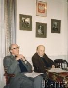 14.11.1987, Londyn, Anglia, Wielka Brytania.
Członkowie Polskiego Ruchu Wolnościowego 