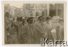 1.05.1947, Warszawa, Polska.
Pochód 1-majowy z udziałem delegacji Związku 