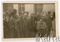1.05.1947, Warszawa, Polska.
Pochód 1-majowy z udziałem delegacji Związku 