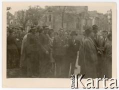 1.05.1947, Warszawa, Polska.
Pochód 1-majowy z udziałem delegacji Związku 