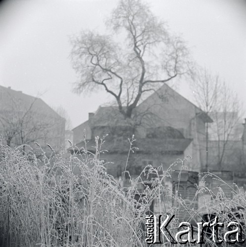Lata 60., Kraków, Polska.
Remuh - cmentarz żydowski na krakowskim Kazimierzu.
Fot. Marek Zürn, zbiory Fundacji Ośrodka KARTA