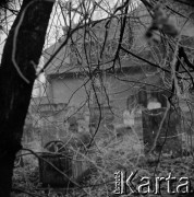 Lata 60., Kraków, Polska.
Remuh - cmentarz żydowski na krakowskim Kazimierzu.
Fot. Marek Zürn, zbiory Fundacji Ośrodka KARTA
