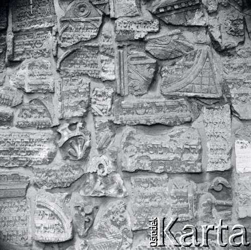 Lata 60., Kraków, Polska.
Remuh - cmentarz żydowski na krakowskim Kazimierzu.
Fot. Marek Zürn, zbiory Fundacji Ośrodka KARTA