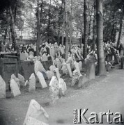Lata 60., Kraków, Polska.
Remuh - cmentarz żydowski na krakowskim Kazimierzu.
Fot. Marek Zürn, zbiory Fundacji Ośrodka KARTA