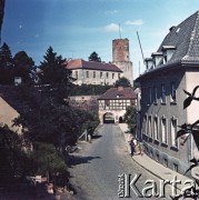 Lata 60., Łagów, Polska.
Zabudowania zamku joannitów.
Fot. Marek Zürn, zbiory Fundacji Ośrodka KARTA