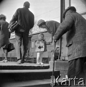 1964, Warszawa, Polska.
Dworzec Gdański.
Fot. Marek Zürn, zbiory Fundacji Ośrodka KARTA
