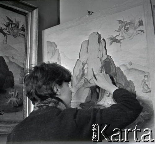 Lata 60., Warszawa, Polska.
Muzeum Narodowe.
Fot. Marek Zürn, zbiory Fundacji Ośrodka KARTA