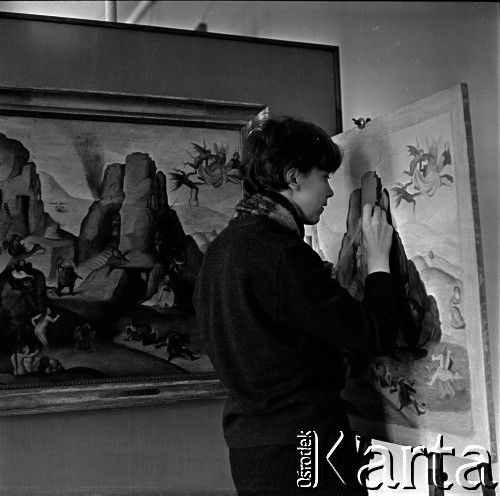 Lata 60., Warszawa, Polska.
Muzeum Narodowe.
Fot. Marek Zürn, zbiory Fundacji Ośrodka KARTA