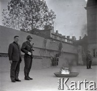 09.1969, Płock, Polska.
Uroczystość odsłonięcia Pomnika 13 Straconych, upamiętniającego członków ruchu oporu straconych w tym miejscu przez hitlerowców w 1942 roku.
Fot. Marek Zürn, zbiory Fundacji Ośrodka KARTA