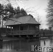 Lata 60., Górecko Kościelne, Roztocze, Polska.
Kaplica 