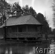 Lata 60., Górecko Kościelne, Roztocze, Polska.
Kaplica 