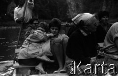 Lata 60., Pieniny, Polska.
Spływ Dunajcem.
Fot. Marek Zürn, zbiory Fundacji Ośrodka KARTA