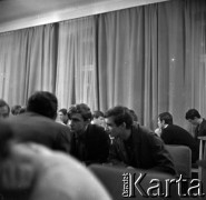 Lata 60., Warszawa, Polska.
Klub Międzynarodowej Prasy i Książki.
Fot. Marek Zürn, zbiory Fundacji Ośrodka KARTA