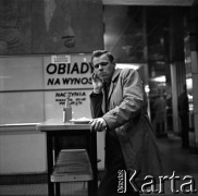 Lata 60., Warszawa, Polska.
Bar 