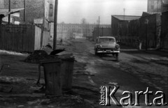 Lata 60., Warszawa, Polska.
Ulica Grzybowska.
Fot. Marek Zürn, zbiory Fundacji Ośrodka KARTA