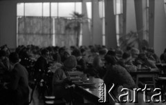 Lata 60., Warszawa, Polska.
Bar.
Fot. Marek Zürn, zbiory Fundacji Ośrodka KARTA