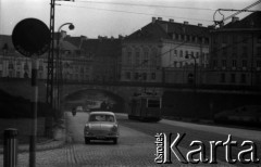 Lata 60., Warszawa, Polska.
Trasa W-Z.
Fot. Marek Zürn, zbiory Fundacji Ośrodka KARTA