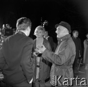 1968, Warszawa, Polska.
Plan zdjęciowy filmu 