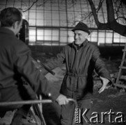 1968, Warszawa, Polska.
Plan zdjęciowy filmu 