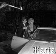 1968, Warszawa, Polska.
Plan zdjęciowy filmu 