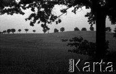 Lata 60., Mazury, Polska.
Krajobraz mazurski.
Fot. Marek Zürn, zbiory Fundacji Ośrodka KARTA