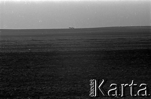 Lata 60., Podlasie, Polska.
Pole uprawne.
Fot. Marek Zürn, zbiory Fundacji Ośrodka KARTA