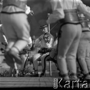 Lata 60., Zakopane, Polska.
Góralski zespół ludowy podczas występu.
Fot. Marek Zürn, zbiory Fundacji Ośrodka KARTA