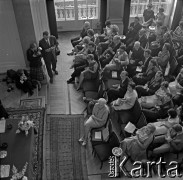 22.06.1966, Warszawa, Polska.
Jubileusz 50-lecia pracy naukowej prof. dr Marii Ossowskiej.
Fot. Marek Zürn, zbiory Fundacji Ośrodka KARTA