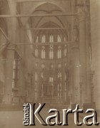1900-1920, miejsce nieznane, Włochy.
Wnętrze kościoła.
Fot. NN, kolekcja rodziny Walińskich, zbiory Fundacji Ośrodka KARTA