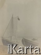 1930-1940, Hel, Polska.
Łódki.
Fot. NN, kolekcja rodziny Walińskich, zbiory Fundacji Ośrodka KARTA