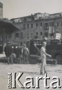 1930-1950, Siena, Włochy.
Plac miejski.
Fot. NN, kolekcja rodziny Walińskich, zbiory Fundacji Ośrodka KARTA