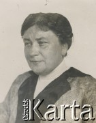 1910-1920, miejsce nieznane, Polska.
Portret Jadwigi Walińskiej.
Fot. NN, kolekcja rodziny Walińskich, zbiory Fundacji Ośrodka KARTA