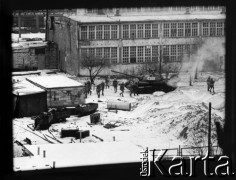 15.12.1981, Jastrzębie-Zdrój, Polska.
Pacyfikacja strajku górników kopalni 