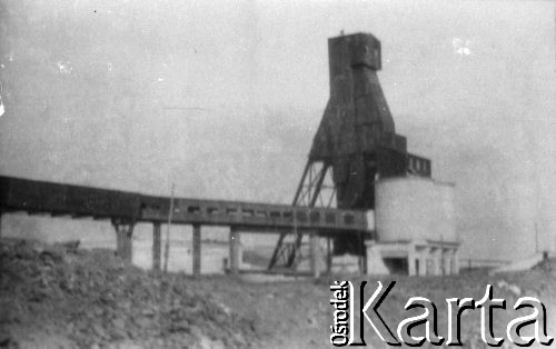 1956, Dżezkazgan, Karagandyjska obł., Kazachska SRR, ZSRR.
Kopalnia.
Fot. NN, zbiory Ośrodka KARTA, udostępnił Edward Karluk