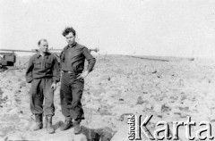 1954, Norylsk, Krasnojarski Kraj, ZSRR.
Kopalnia odkrywkowa 