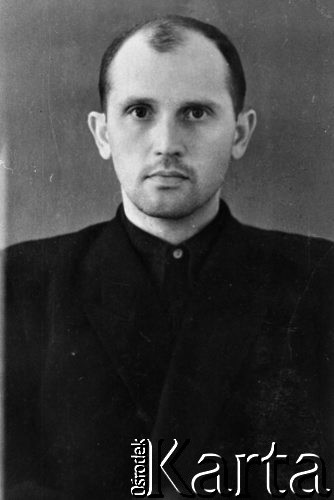 1952, Norylsk, Krasnojarski Kraj, ZSRR.
Romuald Raubo, więzień łagrów. Zdjęcie wykonane potajemnie w magazynach kopalni 