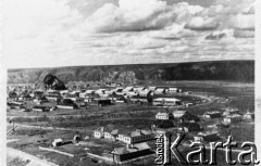 Ok.1956, Workuta, Komi ASRR, ZSRR.
Panorama miasta.
Fot. NN, zbiory Ośrodka KARTA, udostępniła Natalia Zarzycka