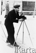 Brak daty, ZSRR.
Wojciech Zakrzewski robiący zdjęcie.
Fot. NN, zbiory Ośrodka KARTA, udostępnił Wojciech Zakrzewski