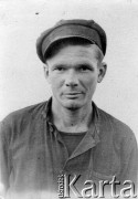 25.08.1954, Workuta, Komi ASSR, ZSRR.
Aleksander Bauer, więzień pracujący w kopalni Szu-2.
Fot. NN, zbiory Ośrodka Karta, udostępnił Jerzy Andruszkiewicz.
