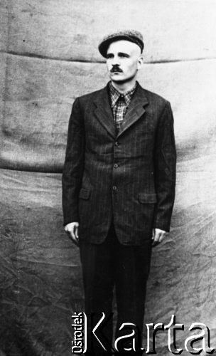 Brak daty, Workuta, Komi ASRR, ZSRR.
Edward Wojtkiewicz, nauczyciel, aresztowany przez NKWD za działalność w partyzantce i skazany na 10 lat łagrów, do Polski wrócił w 1956 r.
Fot. NN, zbiory Ośrodka KARTA, udostępnił Edward Buca