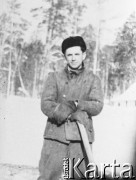 Brak daty, Krasnojarski Kraj, ZSRR.
Tadeusz Bukowy w waciaku.
Fot. NN, zbiory Ośrodka KARTA, udostępnił Tadeusz Bukowy