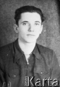 Brak daty, Krasnojarski Kraj, ZSRR.
Tadeusz Bukowy - zdjęcie portretowe.
Fot. NN, zbiory Ośrodka KARTA, udostępnił Tadeusz Bukowy